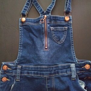 Kids blue shorts overall